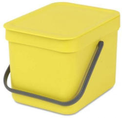 BRABANTIA Abfallbehälter Sort & Go, 6 L, gelb