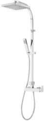 Schulte DuschMaster Rain II Square, mit Einhebelmischer, Kopfbrause eckig, chrom