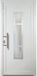 Haustür JM Signum Aluminium PVC Mod. 87, weiß/weiß, Anschlag links, 98x208 cm