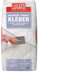 Lugato Natursteinfliesenkleber Marmor+Granit, 20 kg