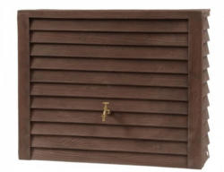 Garantia Wandtank Woody, dunkelbraun, 350L