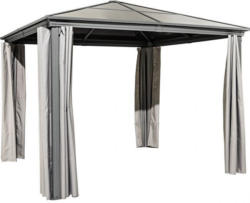 Haveson Pavillon Norderney, 300x300 cm, mit Seitenteilen