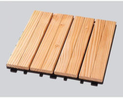Rettenmeier Klick-Holzfliese Douglasie, 25x300x300, 4 Stück