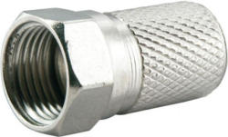 Schwaiger F-Stecker, 8 mm, 2 Stück