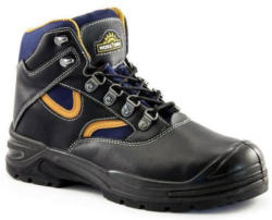 Sicherheitsstiefel, S3, schwarz-orange, Gr.