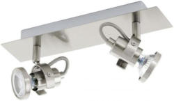 Eglo LED-Spotserie Tukon 2, nickel/matt