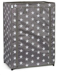 Textiler Schuhschrank, klein, Sternendekor, 83x60x40 cm