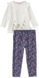 Baby-Mädchen-Set mit Blümchen-Muster, 2-teilig