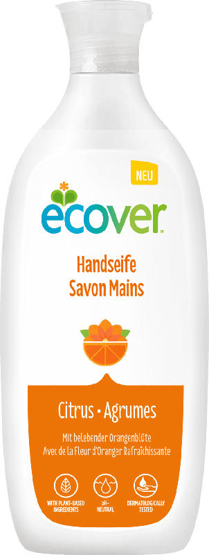 ecover Flüssigseife Citrus Nachfüllpackung