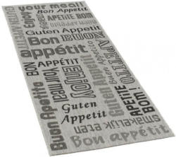 Teppich Ambiente ca. 60 x 180 cm grau