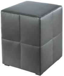 Hocker Magda grau ca. 40 x 48 x 40 cm