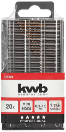 Mini-Bohrer-Set 20-tlg.