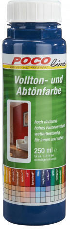 Vollton- und Abtönfarben saphirblau250 ml