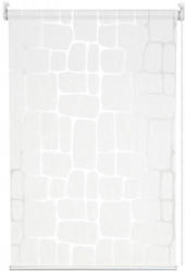 Verdunklungsrollo Stones, weiß, ca. 80 x 170 cm