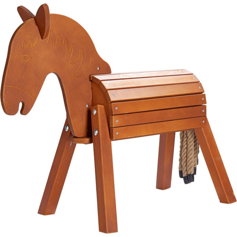 Holzpony lasiert