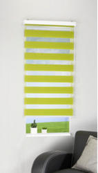 Doppelrollo-Easy-Fix, grün, ca. 60 x 160 cm