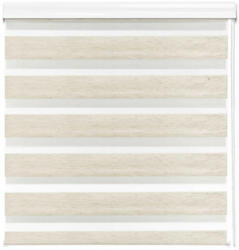 Doppelrollo-Easy-Fix, natur, ca. 45 x 160 cm