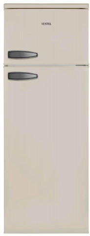 Kühl-/Gefrierkombination VFKC3196 Retro-Look beige