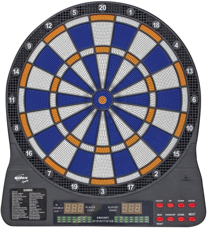Solex Sports bersaglio elettronico incl. 6 freccette -