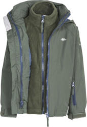 Trespass 3-in-1-Funktionsjacke »Kinder 3-In-1-Jacke Rockcliff, wasserfest«