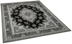 Teppich Samira ca. 200 x 280 cm schwarz-weiß