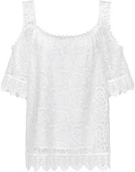 Damen Bluse im Cold-Shoulder-Look