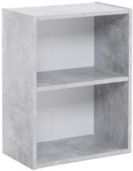 Regal Step Beton-Optik/weiß ca. 41,5 x 54,5 x 25 cm