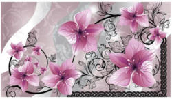 Fototapete Orchidee rosa