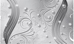 Fototapete Ornament mit Strass