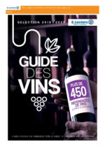 GUIDE DES VINS