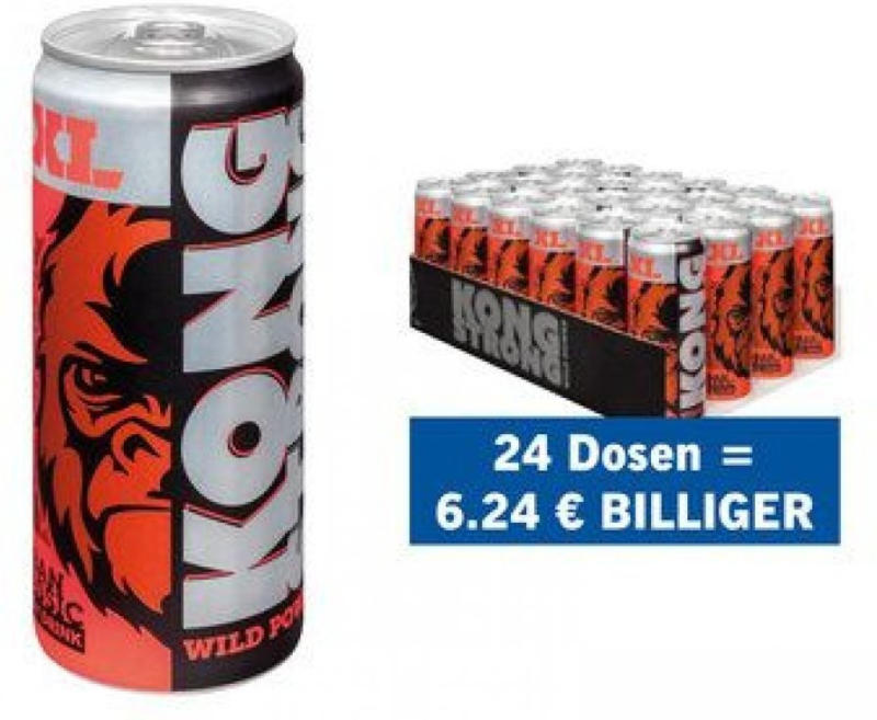 KONG STRONG Energy Drink XL ️ Online von Lidl Österreich wogibtswas.at