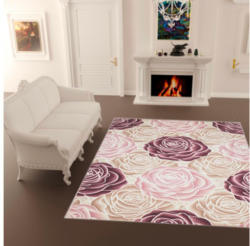 Teppich Saphir ca. 80 x 150 cm rose