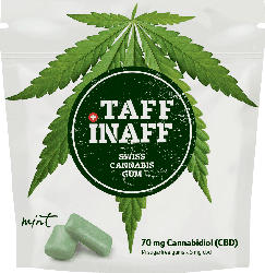 SWISS CANNABIS GUM Taff Inaff Cannabis Gum