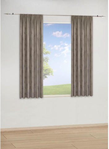Dekoschal Paradiso, taupe, ca. 140 x 175 cm, 2er Pack