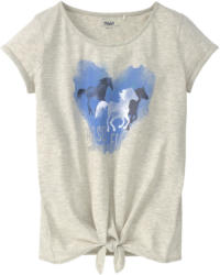 Mädchen T-Shirt mit Pferde-Print