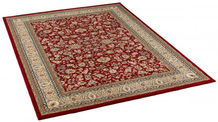 Teppich orientgemustert ca. 200 x 290 cm rot