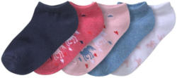 5 Paar Mädchen Sneaker-Socken im Set