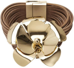 Heine Armband mit goldener opulenter Blütenapplikation