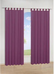 Schlaufen-Dekoschal Look, lila, ca. 140 x 235 cm