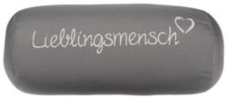 Nackenrolle - Lieblingsmensch, grau