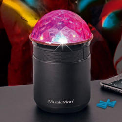 MusicMan Disco Bluetooth Soundstation BT-X17 schwarz