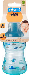 babylove Trinkbecher mit festem Trinkschnabel, Hubschrauber, 260ml