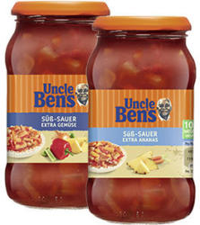 Uncle Ben's Sauce versch. Sorten, jedes 400-g-Glas