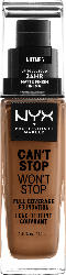 NYX PROFESSIONAL MAKEUP Make-up Can't Stop Won't Stop 24-Hour Foundation nutmeg 16.5