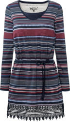Damen Umstands-Longshirt mit Allover-Print