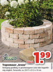 Trapezmauer „Arezzo“