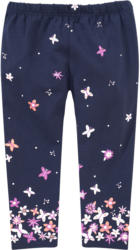 Mädchen Capri-Leggings mit Blumen-Print
