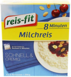 Reis-Fit 8 Minuten Milchreis