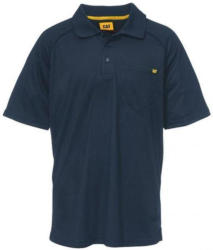 CAT Polo Raglan, navy, Gr. XXL