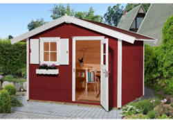 Weka Gartenhaus 123 Gr.3 schwedenrot